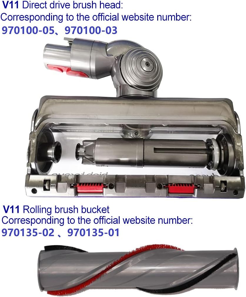 Pièces détachées aspirateur Dyson Brosse torque drive or pour aspirateur v11