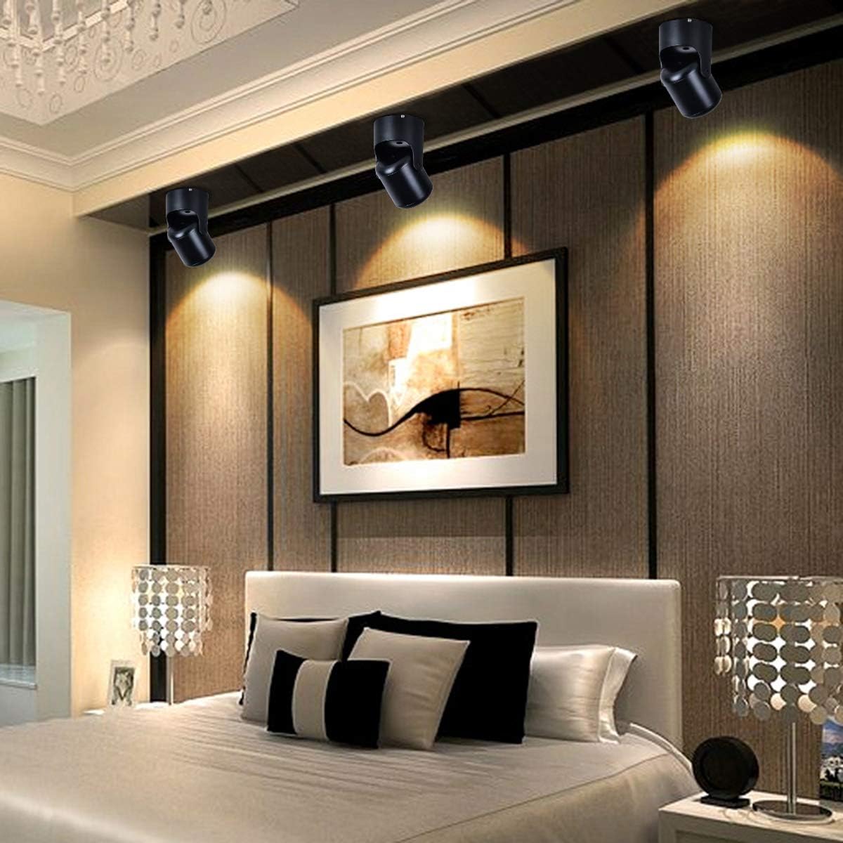 12W White Ceiling Light 1 LED ...