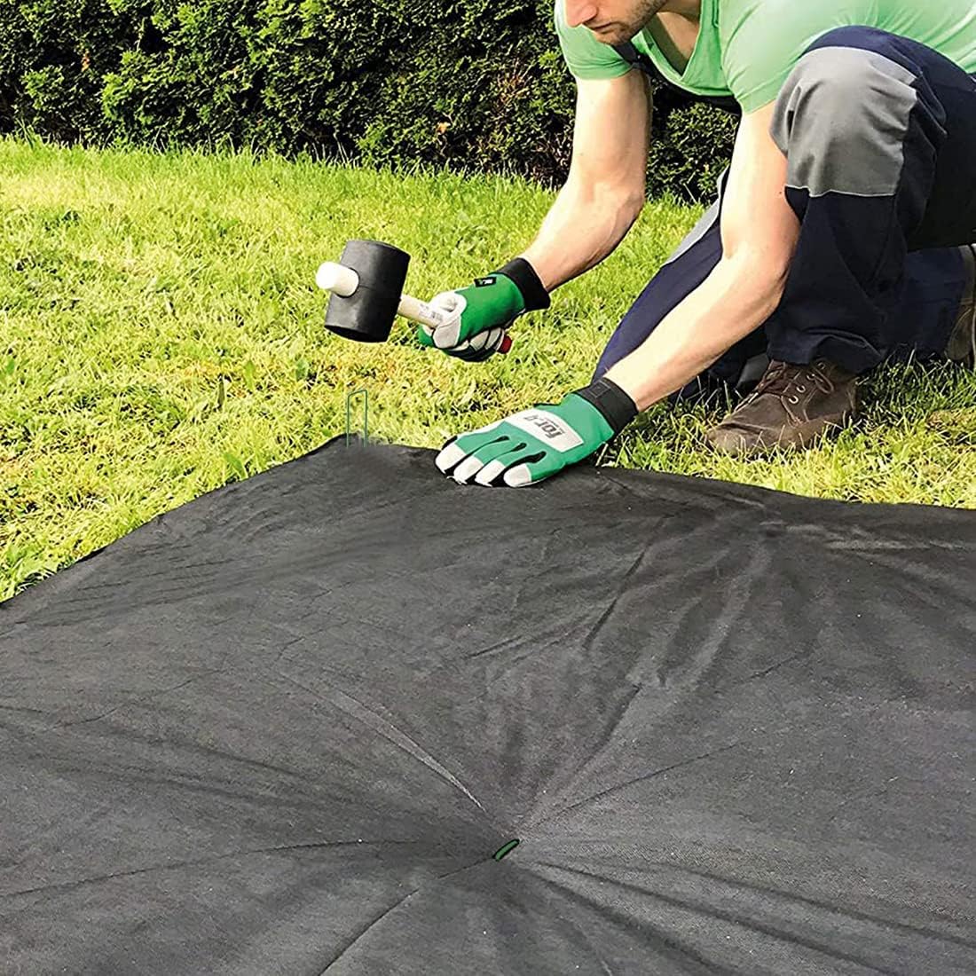 50pcs Piquets De Fixation Pour Jardin, Pelouse Agrafes En Forme De U Pour Bâche Anti-Mauvaises Herbes, Galvanisés à Chaud (150 Mm De Hauteur) -Jardin Doux Soldes Magasin AAHKMJXYDAFdJAOAIMEbOAchlkWZ0oakZn uVZ0mPidMNbILvCvspZ4oG3fPgIqc1P16fIKhkKraL7cK8gPGvH1WLyuIGFl5JyeCPRnUcWdd3w==