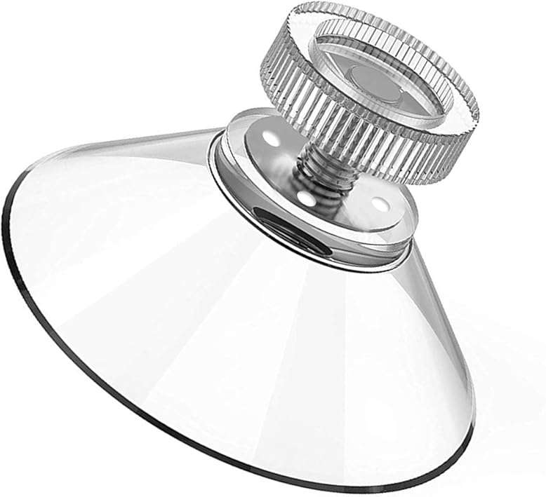 Ventouses En Plastique Ventouse Anti-Collision Transparente En Caoutchouc Vis Écrou En Métal Ventouse Solide En PVC Transparent Remplacement Avec Écrou De Vis Fontainebleau 12PCS -Pas Cher Pro Bricoleur Magasin