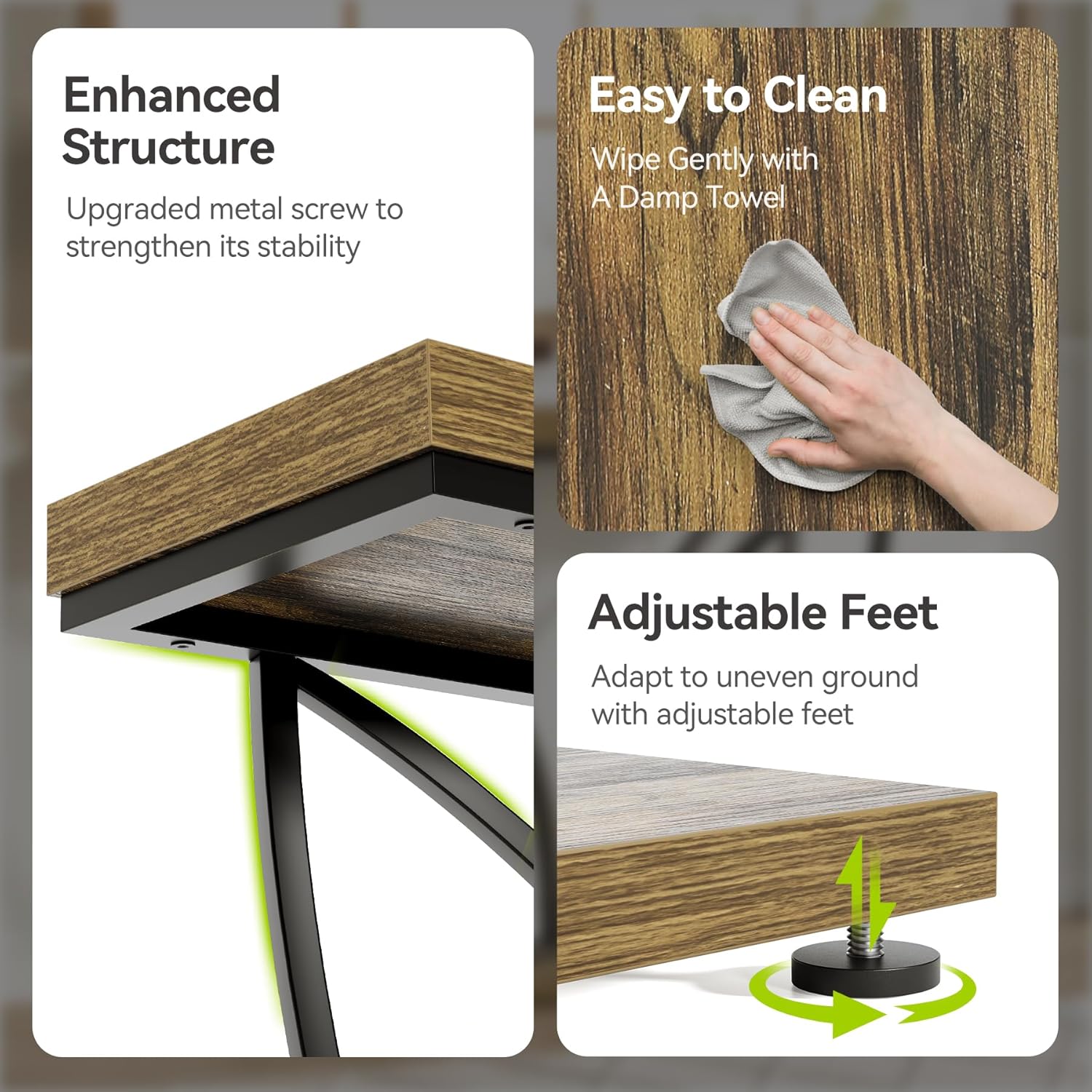 Sofatisch Industrie Look Bild 1
