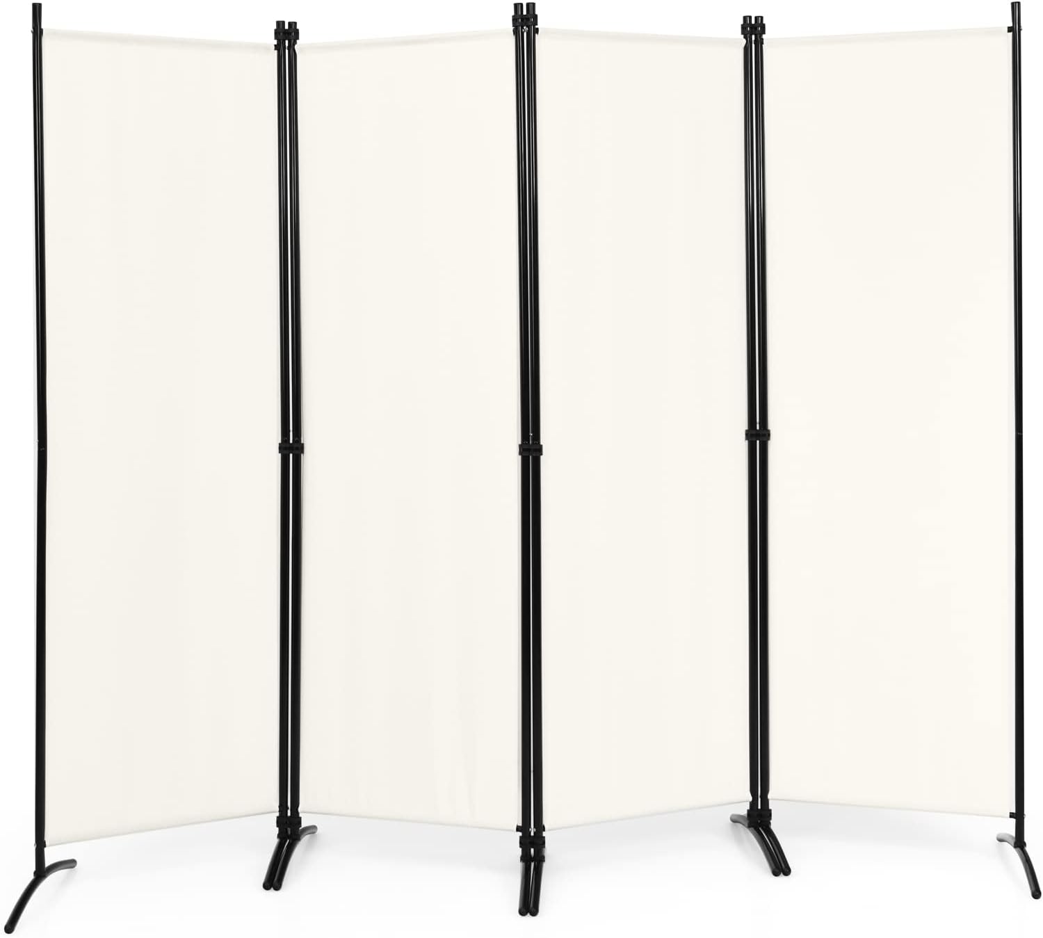 COSTWAY Separè Divisorio In Acciaio Poliestere, Paravento Da Interno Singolo Con Piedini Stabili, Pannelli Divisori Per Interni Per Ufficio E Casa, 180 X 186cm (Bianco) -Armonia Decor AAHKMJXYDAFdJAOAIMEbOAchlkWZ0oakZn uVZ0mPidMNbILvCvspZ4oG3fPgIqc1P1JKuze85iGJDEiynXgoiR2SkVHB1t2PfSPsBo UedtPQ==