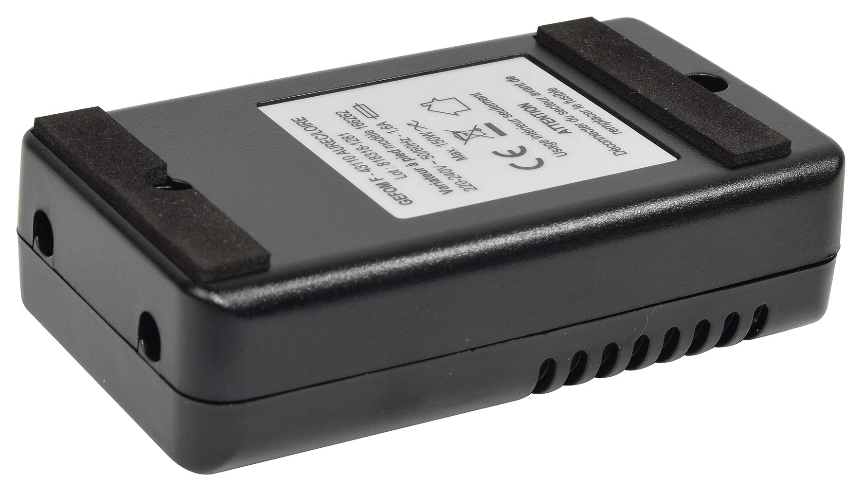 Variateur à Pied â Curseur 150W 230V Noir Compatible LED [Classe énergétique A] -Legrand || Schneider® Soldes Boutique