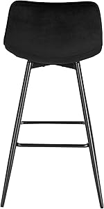 WOLTU 4X Tabouret De Bar. Chaise De Bar. Assise Rembourrée En Velours Avec Pieds Et Repose-Pieds En Métal.Noir -Homcomes Boutique AAHKMJXYDAFdJAOAIMEbOAchlkWZ0oakZn uVZ0mPidMNbILvCvspZ4oG3fPgIqc1P1OHIZ4muSP5byfqrgFqO6BrluaUOfrs Gzrj3wtzmjTA==