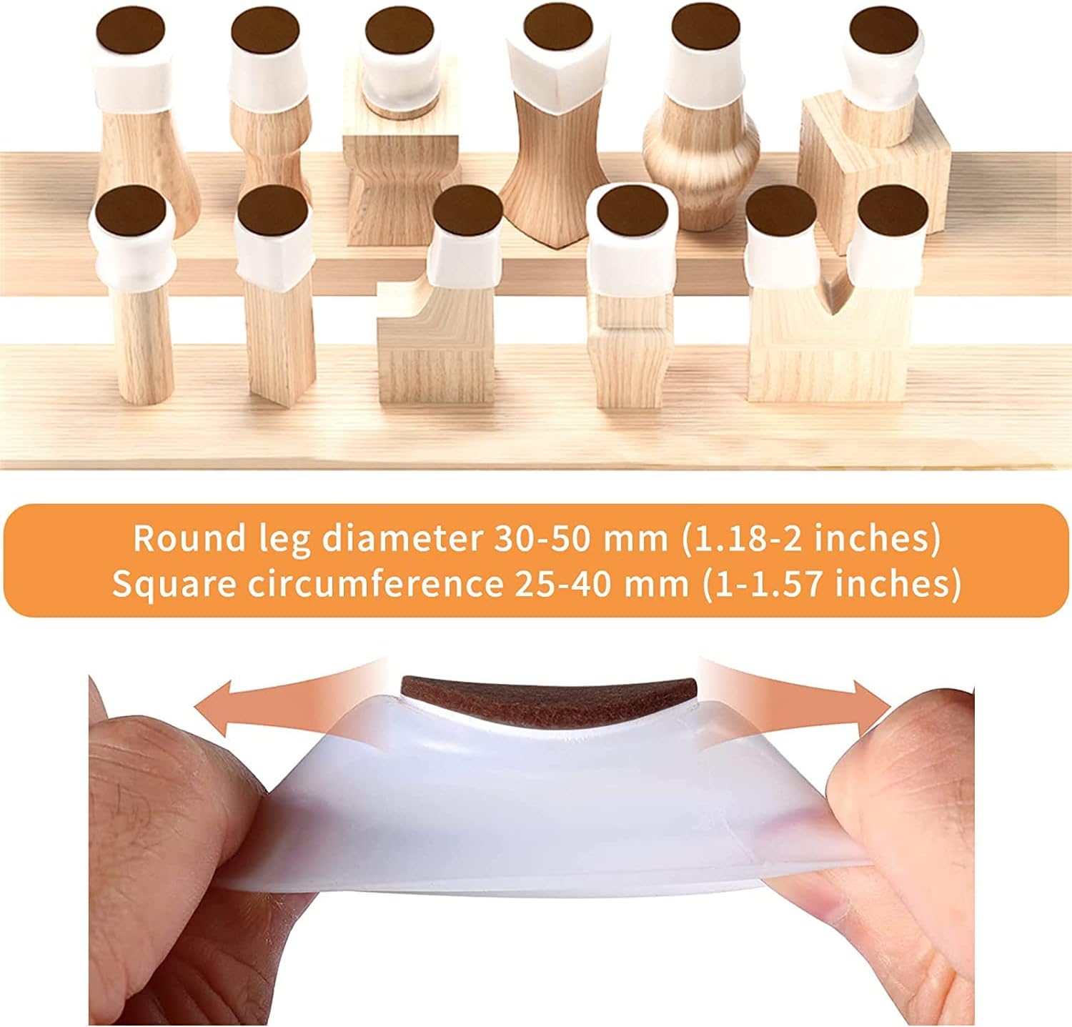 24 Pièces Gomme Embout Pieds De Chaise Table Chaise Feutre Pieds - Rond Plaquettes De Pieds De Meubles Chaise Jambe Caches Protecteurs Patin Silicone Pour Mobilier Embout Anti-Rayures Tampon Chaise -Fispool Magasin AAHKMJXYDAFdJAOAIMEbOAchlkWZ0oakZn uVZ0mPidMNbILvCvspZ4oG3fPgIqc1P1OKRXxIEatpEALTx lKzLyOKowJL5 FGkBMri6N6NpAQ==