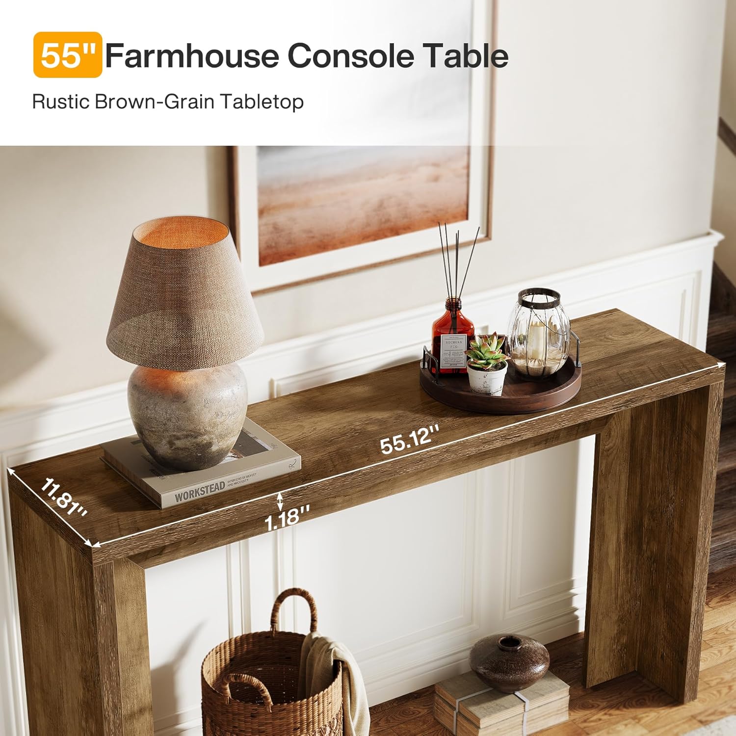 Tribesigns Console Table Detail