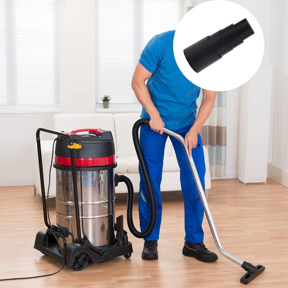 3 Adaptateurs Universels Tuyau Aspirateur - PVC - Diamètre Ajustable 25-42mm - Kärcher, Nilfisk...
