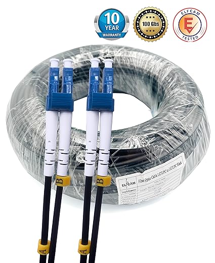 Installation réseau fibre LC Elfcam