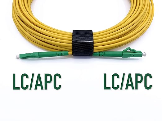 Connecteurs LC/APC gros plan