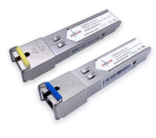 Lot 2 modules SFP SC WDM Elfcam 1310/1550