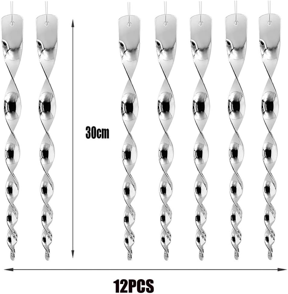 DECKON 12 Pieces Bird Scarer 30cm Pigeon Repeller 360 Degree Bird Repeller, Spiral Reflective Bird Scarer, For Balcony, Fruit Trees, Vegetable Garden -Indoor Flower Pot AAHKMJXYDAFdJAOAIMEbOAchlkWZ0oakZn uVZ0mPidMNbILvCvspZ4oG3fPgIqc1P1ezO3g3fYApf k5VW68yg 6yz55b4vS tcmqa1ayG0Ww==