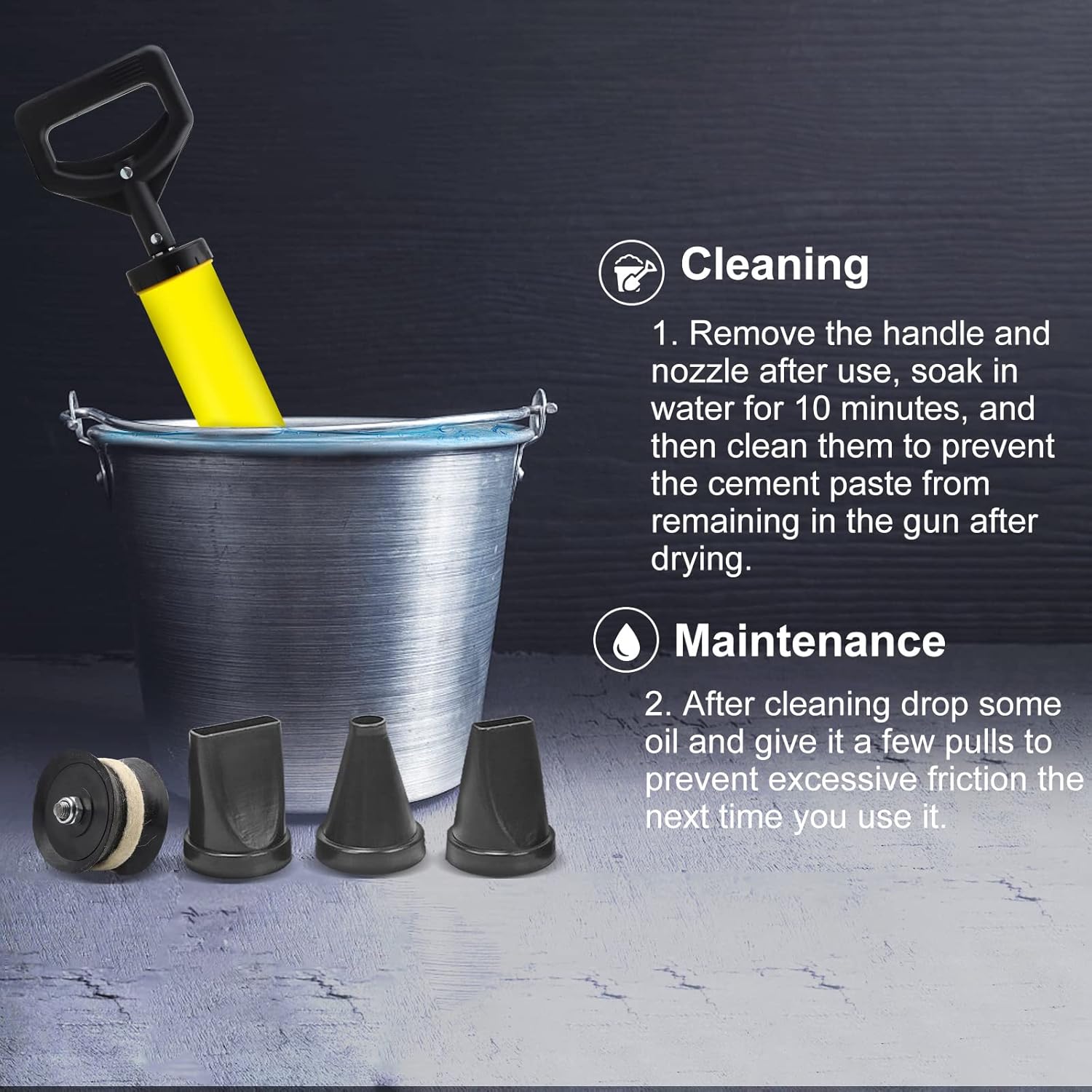 Pistolet à Ciment,Ensemble De Pistolet À Mortier,Pistolet à Calfeutrer Pulvérisateur Mortier Citron Vert Pistolet Applicateur Avec 4 Buses -Pro Outils Soldes Magasin AAHKMJXYDAFdJAOAIMEbOAchlkWZ0oakZn uVZ0mPidMNbILvCvspZ4oG3fPgIqc1P1otiQM6mx1icgT1b5 MUgaSlI 6ucjM biLiedNo6Icg==