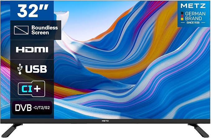 Metz MTE2000Z TV LED 32 pollici HD borderless