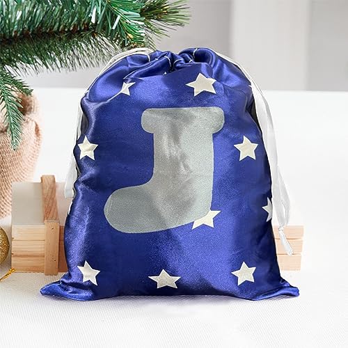 Sacs-cadeaux De Noël Avec Cordon, 24pcs Sac De Noël Sacs De Fête Avec