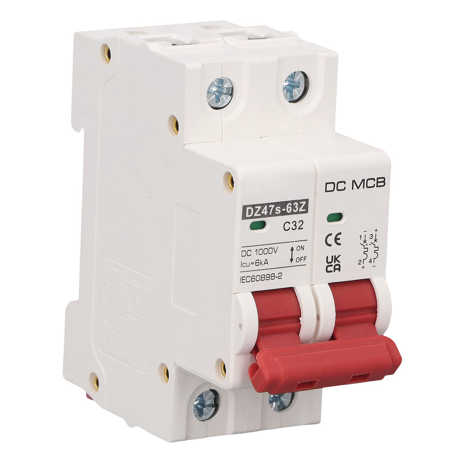 Disjoncteur Miniature 2P DC1000V 32A