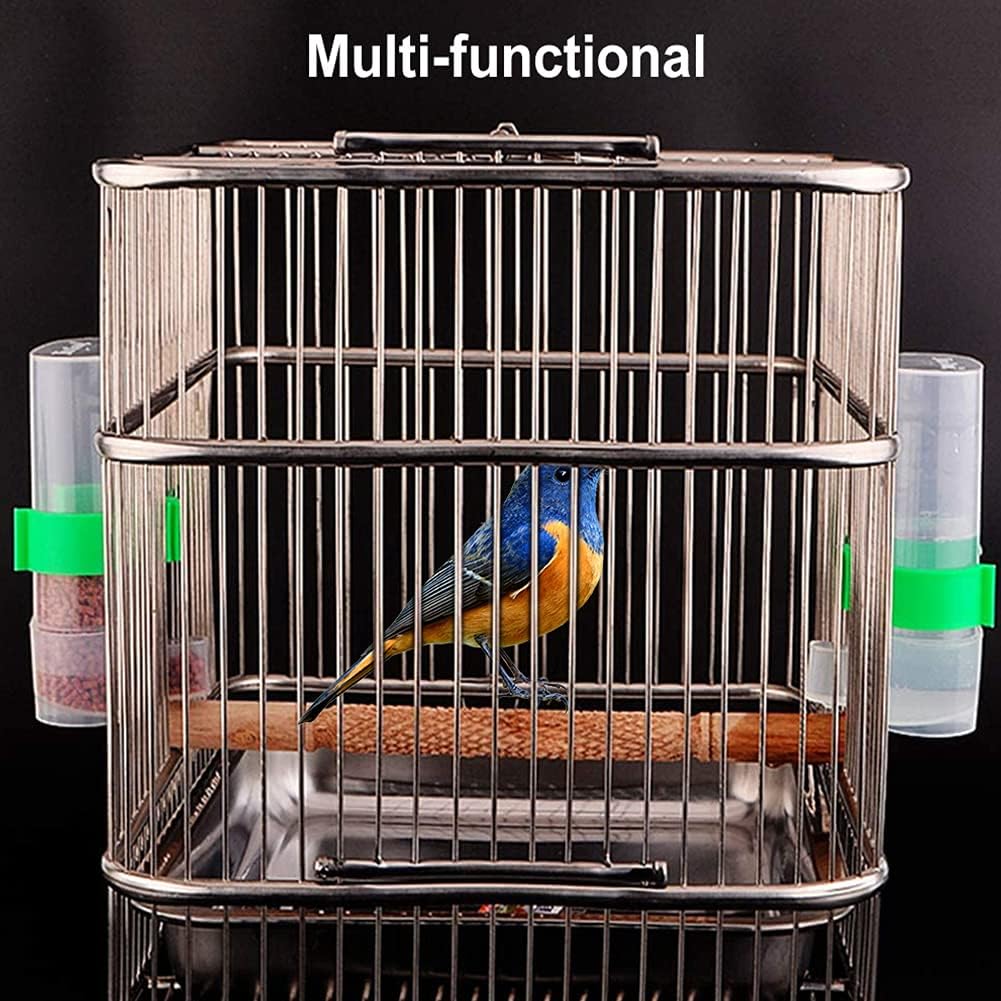 2PCS Mangeoire Oiseaux, Abreuvoir à Oiseaux Automatique Mangeoires,Oiseaux Distributeur D'eau Automatique Portable En Plastique Pour Perroquet Petit Animal Utilisation D'alimentation -Trixie || Flamingo Soldes Magasin