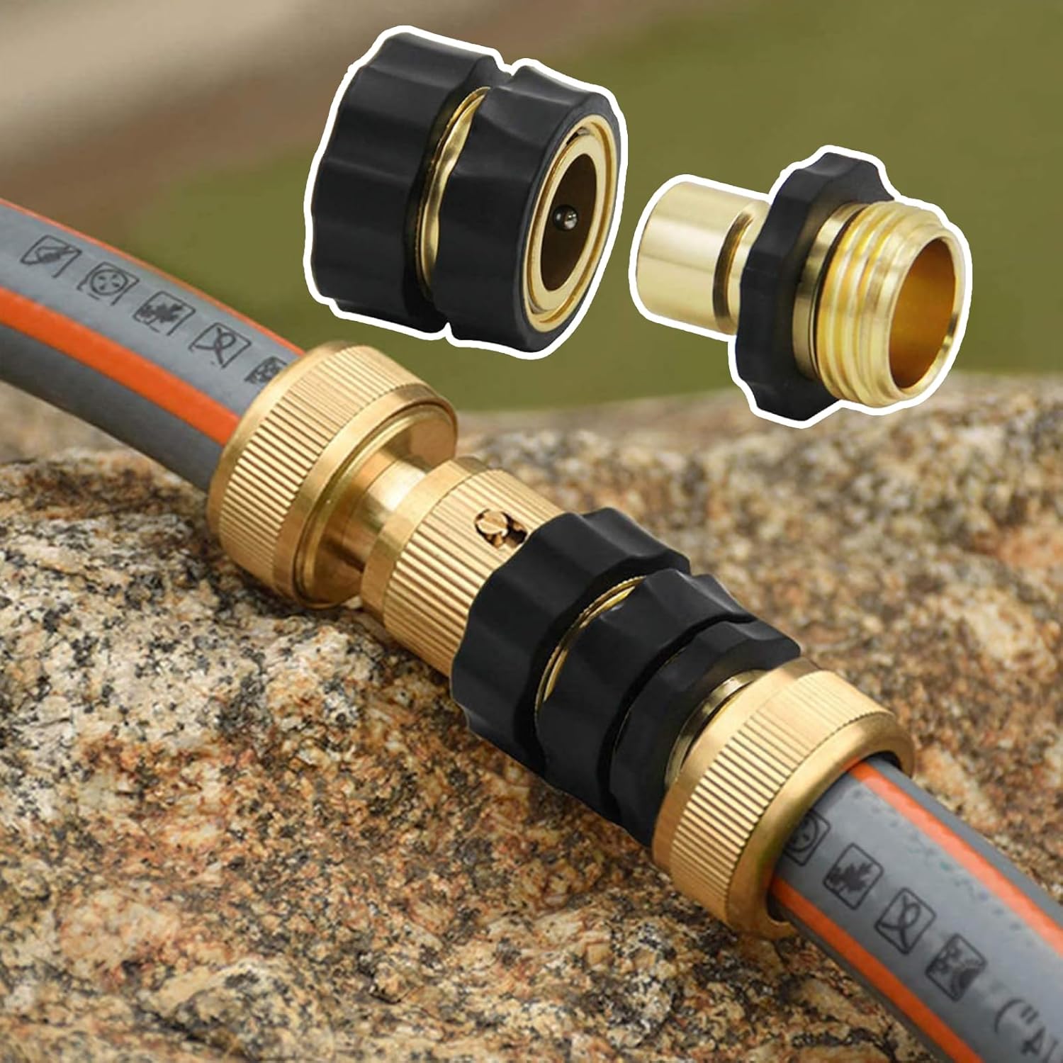 Uso del conector de jardín