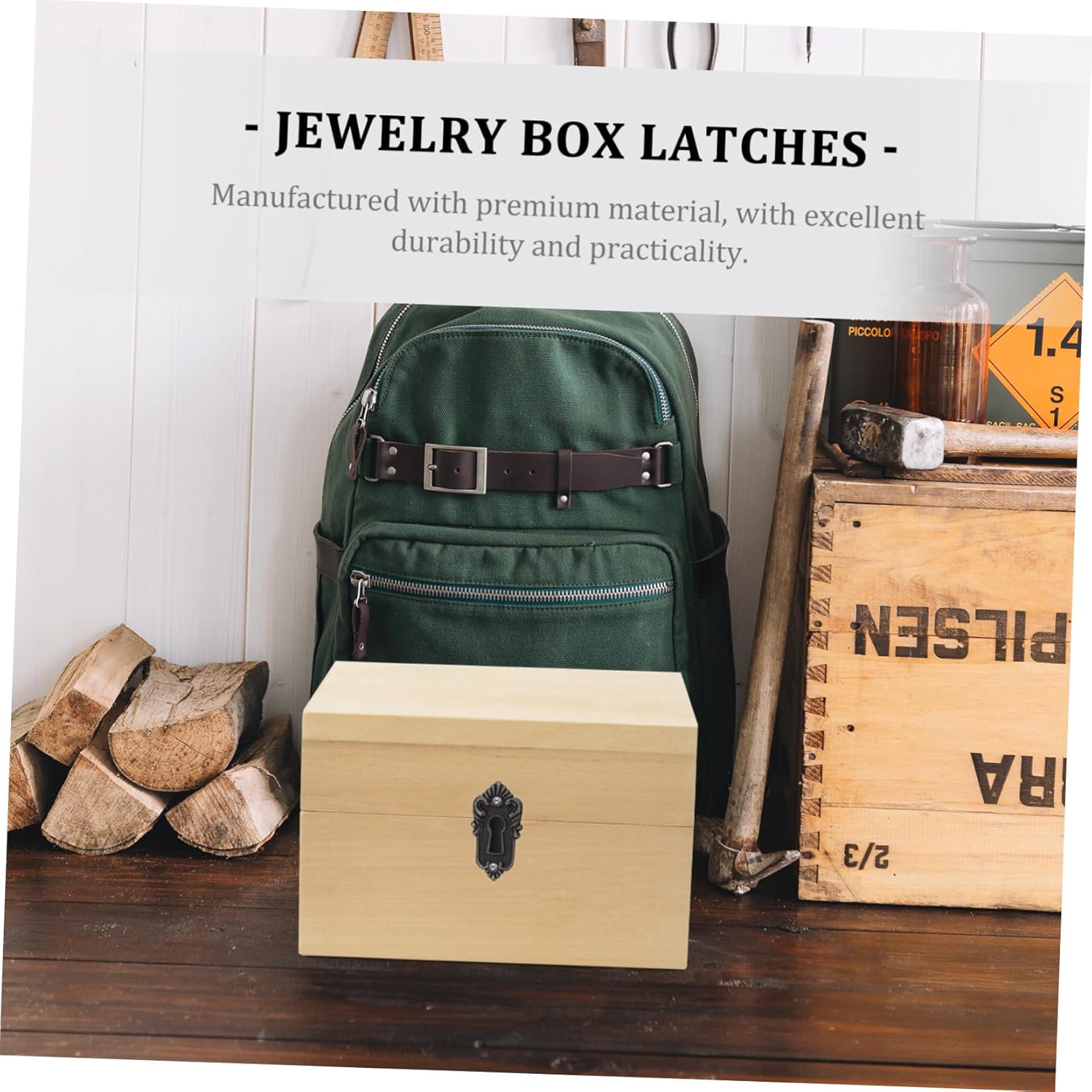 Hakeeta Box - Lunch Box Giapponese In Legno Naturale A Due Strati - Portapranzo Ecologico Con 3 Scomparti Per Bambini E Adulti - Ideale Per Picnic, Ufficio, Scuola E Campeggio - 3