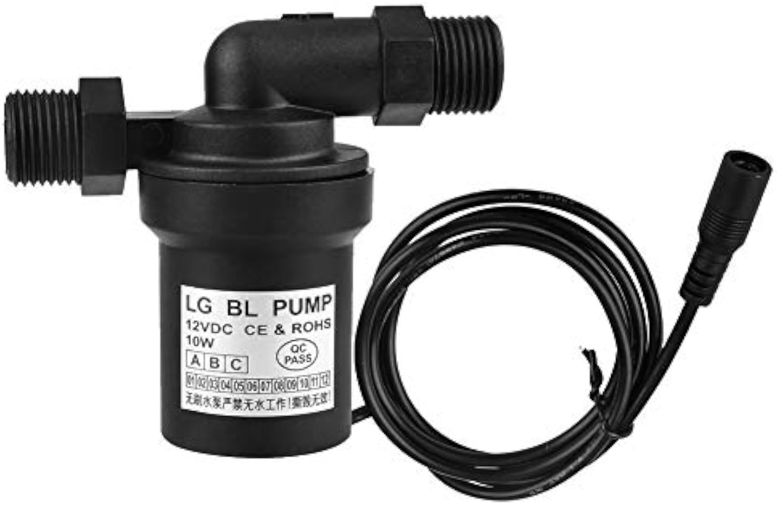 Pompe à Eau Haute Température Solaire DC 12V 10W