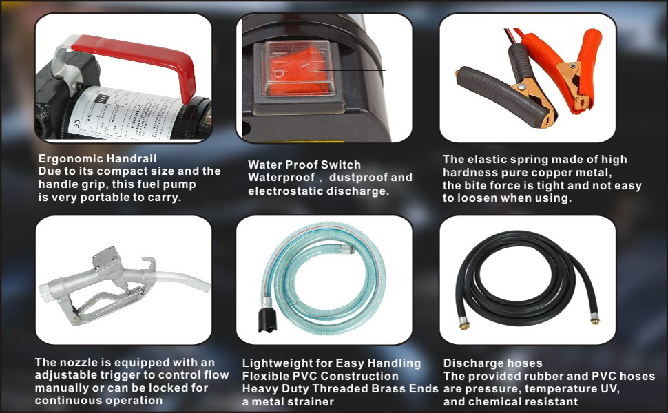 Kit de bomba de transferencia de combustible de aceite diesel