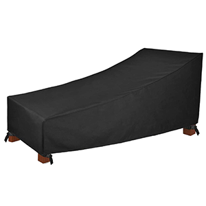 Funda para tumbona de jardín Dapetz, silla de exterior, 200 x 80 x 40 cm, anti-UV 420D