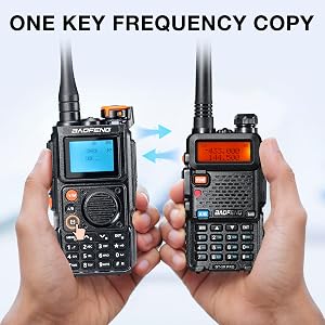 BAOFENG K6 Ein-Tasten-Frequenzkopie