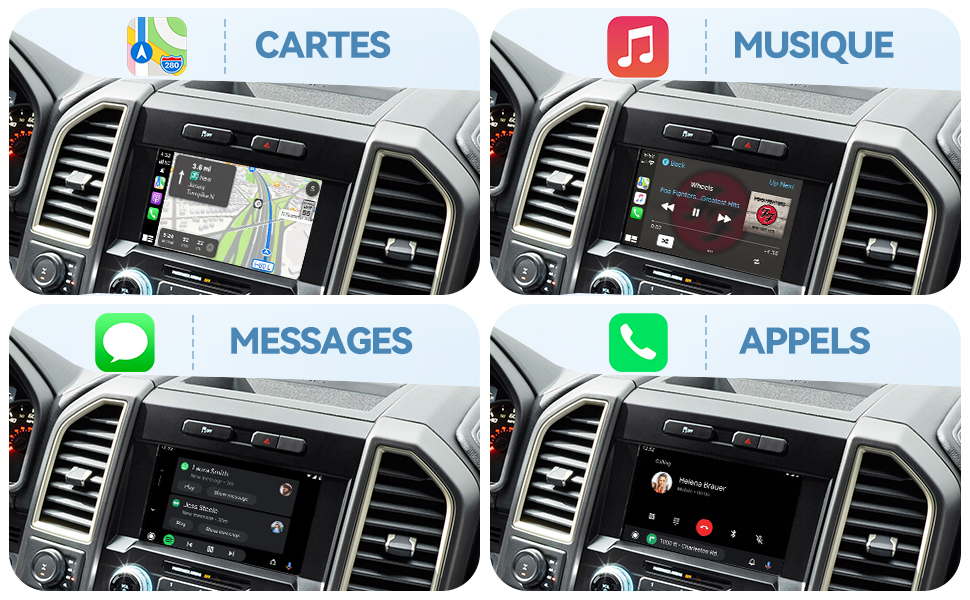 Autoradio Bluetooth Carplay Carplay Android Android Adapter Auto Wireless Android Auto Wireless