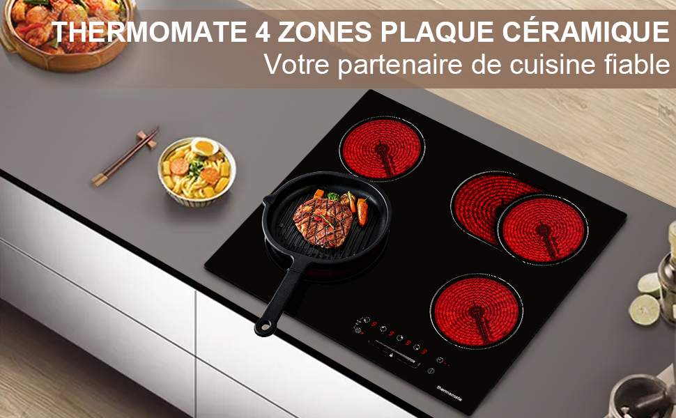 TABLE DE CUISSON EN CÉRAMIQUE