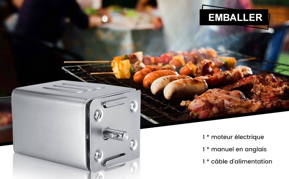 motore per barbecue