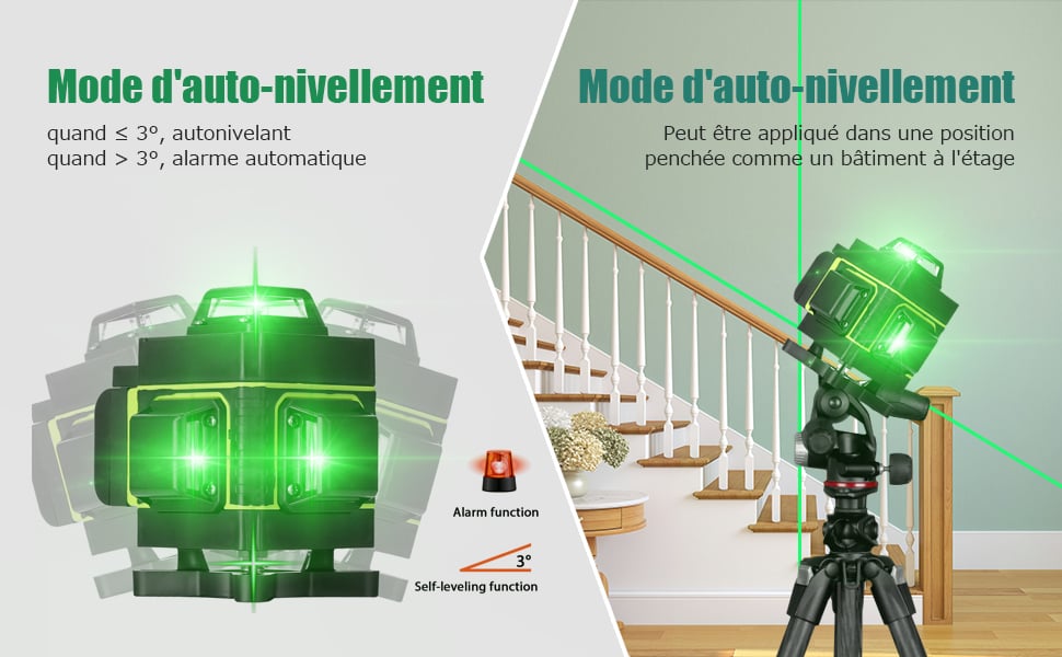 Niveau laser 4D 