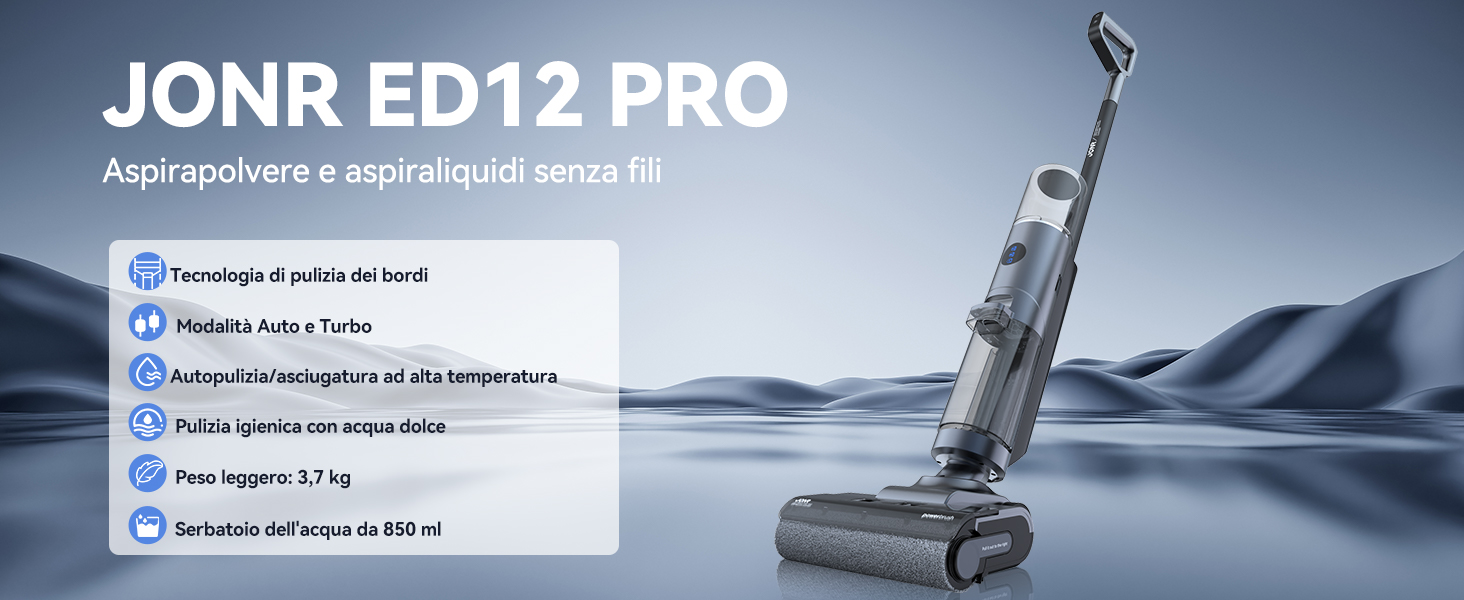 Il testo riporta «JUNK ED12 PRO» con schermate dell'interfaccia tecnica o del software che mostrano le informazioni e le impostazioni del sistema.