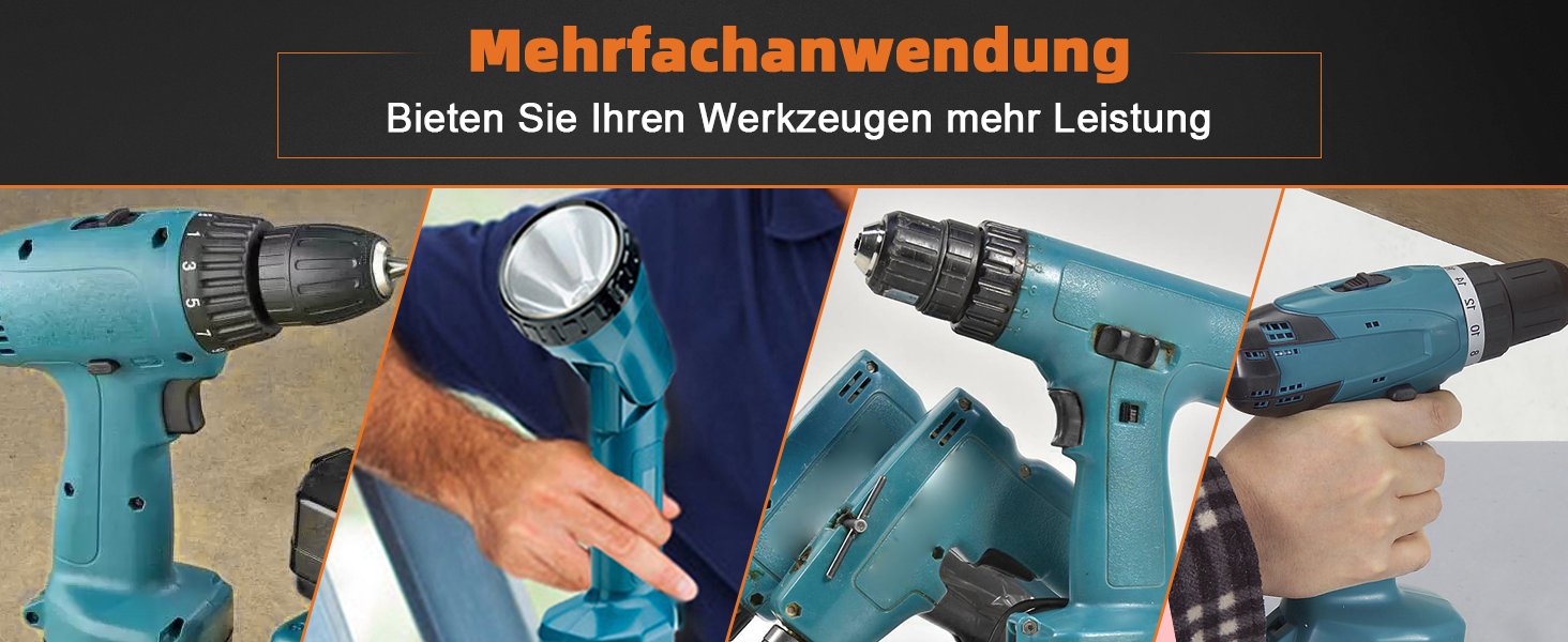 Ersatzakku für Makita 9.6V Akku