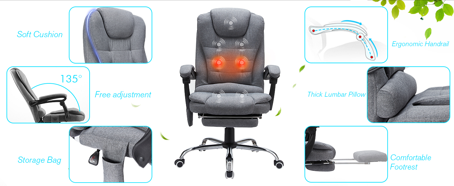 heated office chair