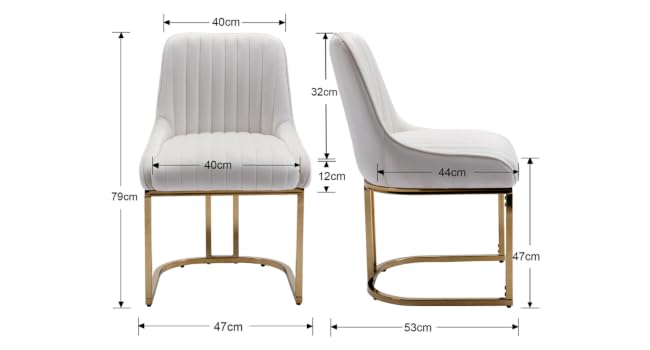 Chaise de salle à manger lot de 2