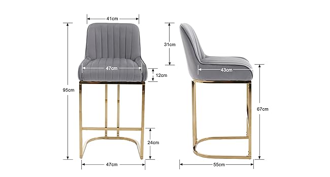 tabouret gris