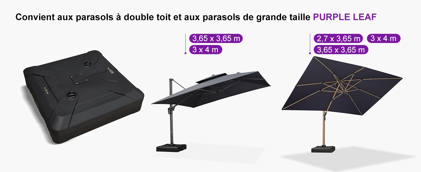 pieds de parasol