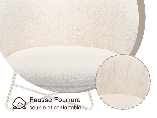 chaise coiffeuse chaise bouclette fauteuil bouclette