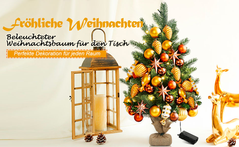 tisch weihnachtsbaum mini