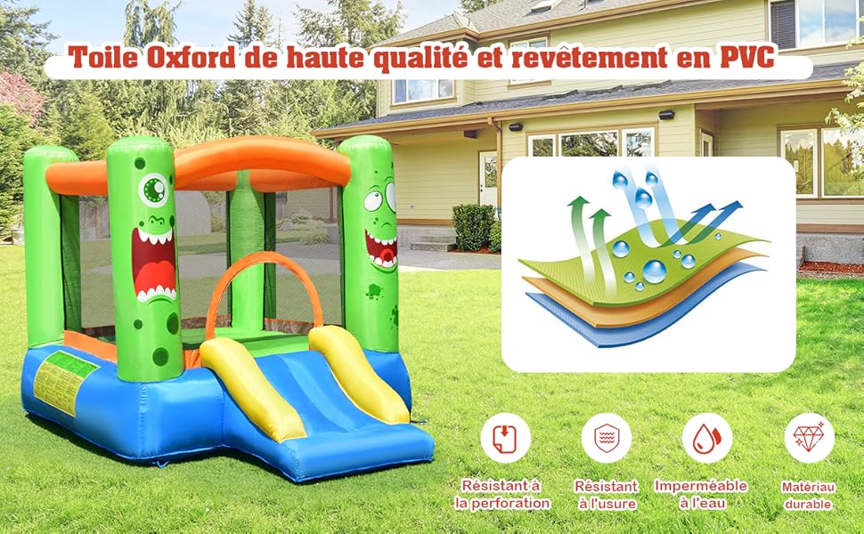 COSTWAY Château Gonflable/Aire De Jeux Pour Enfants Avec Cercle Panier De Basket-ball Toboggan Et Kit De Réparation Souffleur Non-inclus -Pas Cher Clair Jardin Magasin AAHKMJXYDAFdJAOAIMEbOAchlkWZ0oakZn uVZ0mPidMNbILvCvspZ4oG3fPgIqc1P26RdPiG8KHKUtblW5 ULKvLD1OHzwX jolGWPZGyLZfAIWgqXjNCFkcO5ABS7ZyNnaL2x3H6CFw Jujrm