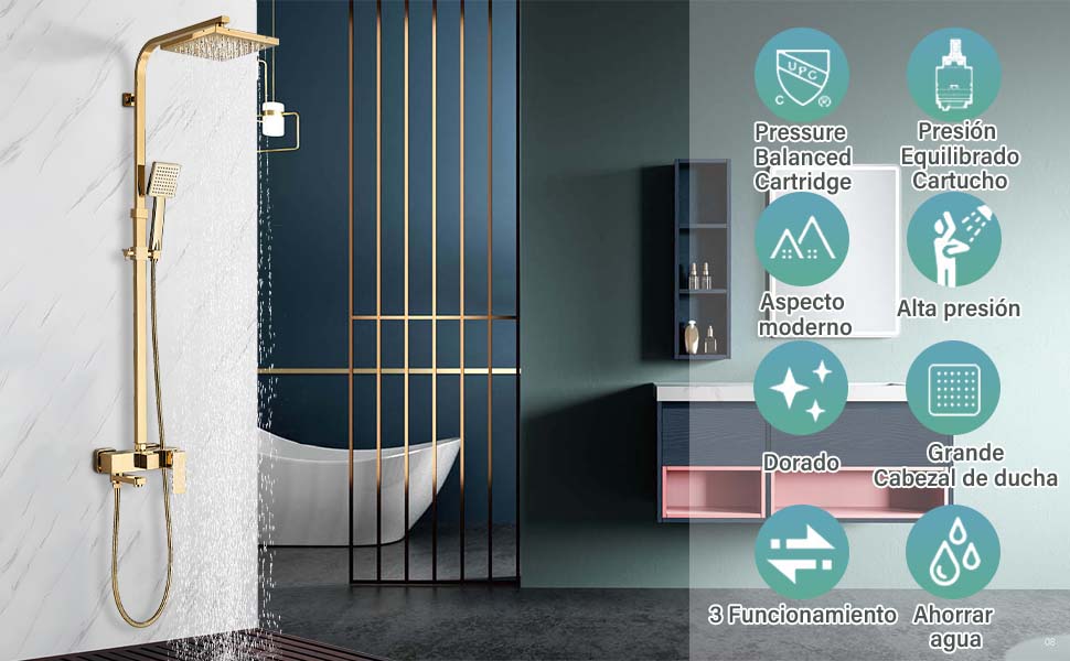 Columna de Ducha Conjunto de Ducha