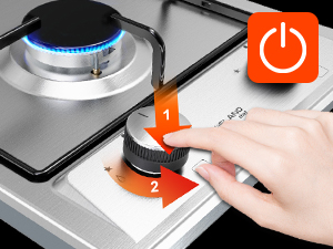 Table de cuisson à gaz Gasland Chef