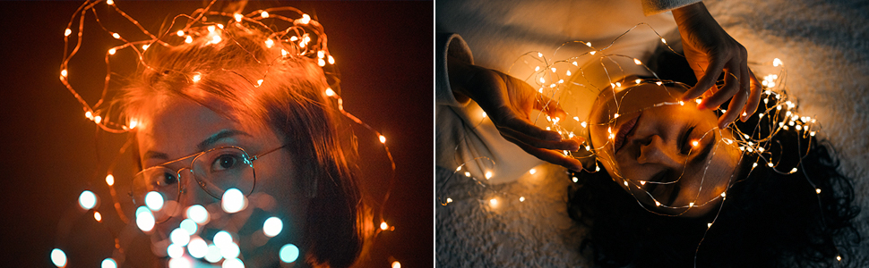 Guirlande lumineuse.