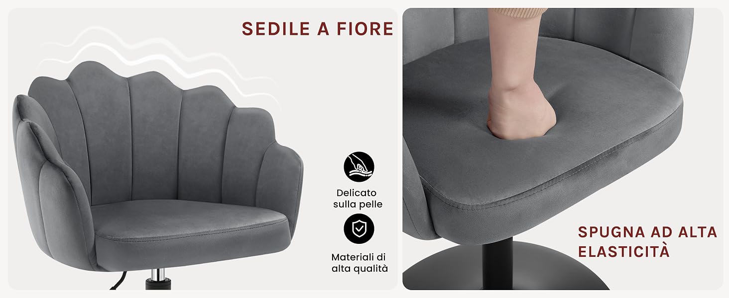 Sgabello da trucco
