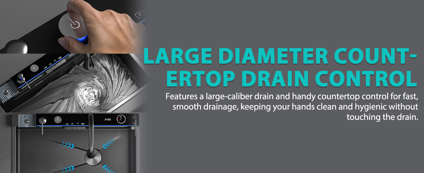 Smart Waterfall Kitchen Sink