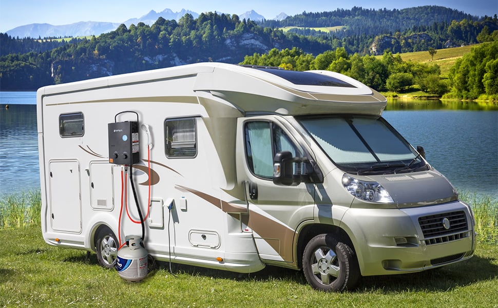 AY132 outdoor gas water heater