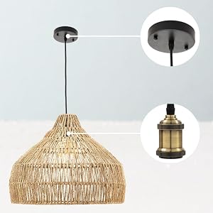 Boho Pendant Light Detaills