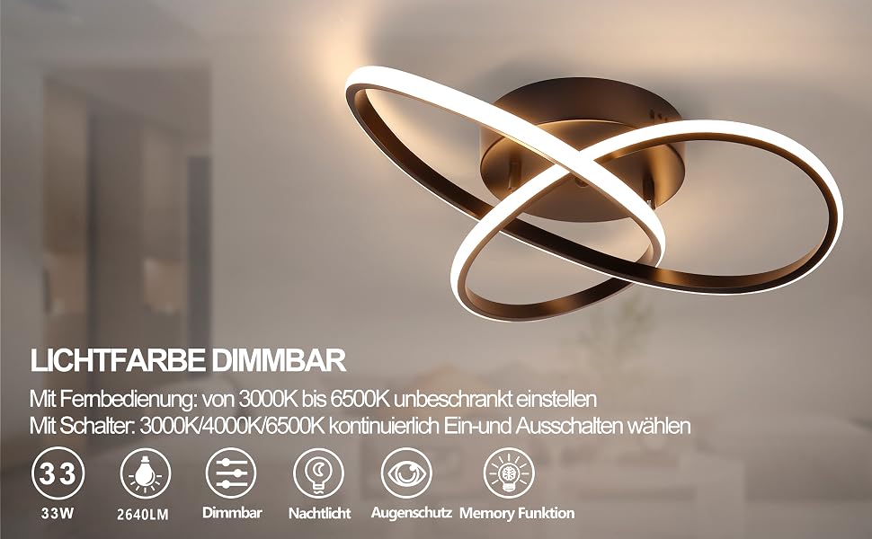 deckenleuchte dimmbar
