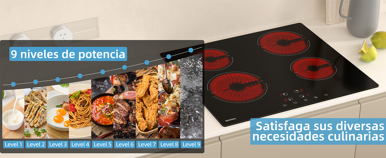 SOLTHERMIC COCINA ELECTRICA VTC60N VITROCERAMICA CON HORNO INCORPORADO