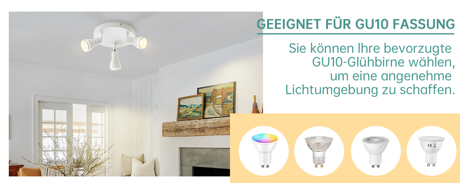 GU10 DECKENSPOTS