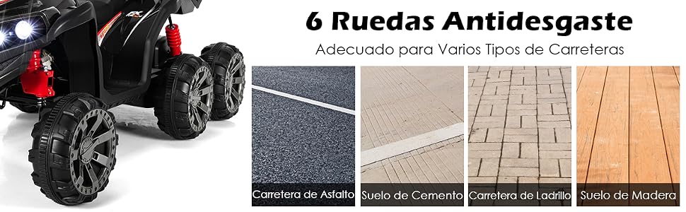 Quad Coche Eléctrico Infantil 